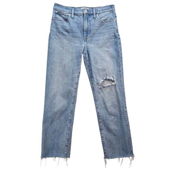 Madewell The Perfect Vintage Jean Rosabelle Wash Comfort Stretch Denim sz 30 - Picture 2 of 14